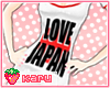 |KARU| LOVE JAPAN Shirt