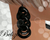 Black earrings