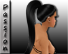 SINGLE FALL PONY BLACK
