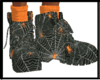 Halloween Boots Spider