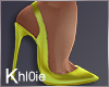 K Yellow Heels