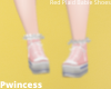 Red Plaid Babie Shoes