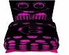 Kids Bed SmileyFace Pink