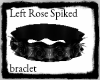 BLACK ROSE L/BRACLET