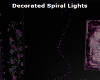 Decorated Spiral Lights