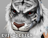 #Evil White TIger Head V