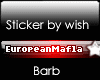 VipSticker EuropeanMaf1a