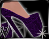 Purple stilettos