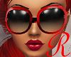 "RD" Red Sunglasses