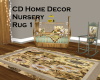 CD HomeDecor Nursery Rug