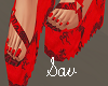 Red Geisha Sandals