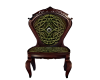 celtic mahogany chair