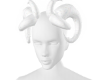 Triple Horns White