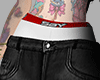 SBY baggy blk jeans
