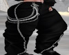 Zips & Chains Baggy Pant