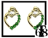 (T68)Emerald Hearts