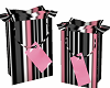 Pink Black Gift Bags