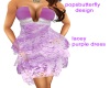 lacey purple dress