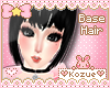 !@ Kuro Base Hair
