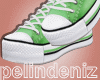 [P] Royal green sneakers
