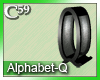 Alphabet Seat Q