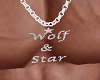 Wolf & Star Necklace