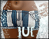 }U{ Striped Shorts -XxL