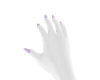 Pastel Lavender Nails SL