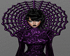 H/Purple Web Gown