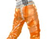 Orange Burst Jeans
