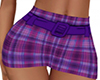 RLL Purple Plaid Skirt