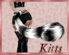 Kitts* BW Stripe Tail v2