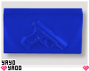¥. $ Gun Clutch R.Blue