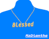 Blessed gold necklace