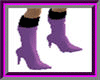 Purple & Black Boots
