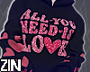 Love Hoodie - Pink