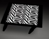 [69]zebra inlaid table