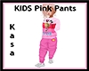 KIDS Pink Star Pants