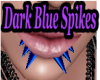 DarkBlue Lip Spikes