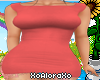 (A) Coral Dress