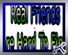 *T* Real Friends Sticker
