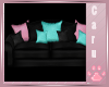 *C* Pink Gothica Sofa