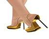 ICONIC GOLD PUMPS