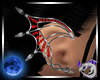 Fae Ear Cuffs Red