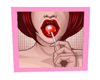 red head lollipop art