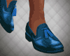 Blue Suit Shoes
