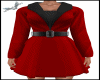 Coat Dress B/Red