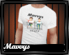 M Staff Tee White