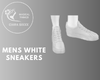 Mens White Sneakers