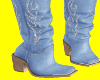 Denim Cowboy Boots